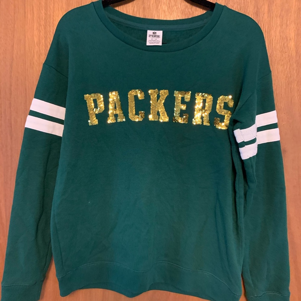 Size Medium PINK Green Bay Packers Sweater